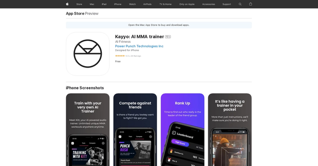 Kayyo - AI MMA trainer
