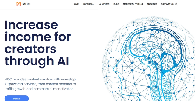 Moredeal AI Writer - WordPress plugin that combines AI and Big Data.