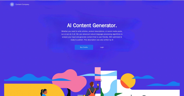 Content Company - AI Content Generator