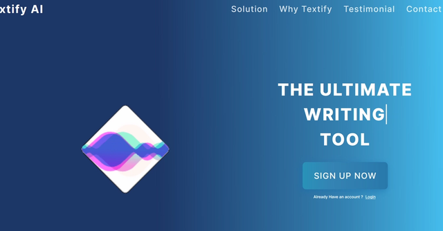 Textify - AI writing tools from a single point of access