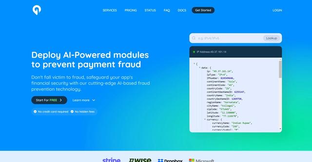 Greip - Greip is a fraud prevention tool designed to protect app developers from payment fraud and enhance financial security.