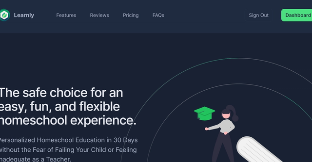 Learnly - Learnly is an innovative homeschooling platform that simplifies creating personalized lesson plans and curriculums.