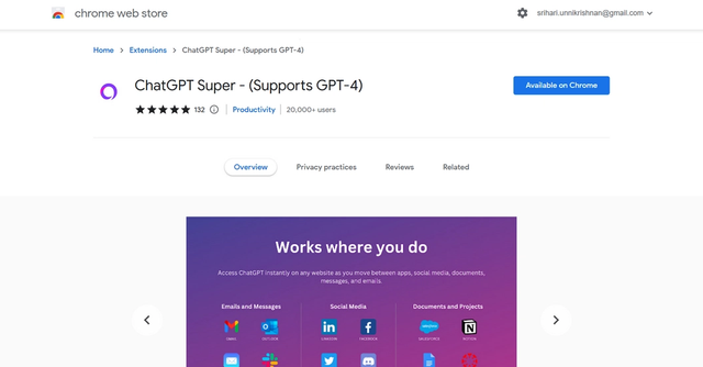 ChatGPT Super - Enhances your AI experience by providing a suite of powerful features