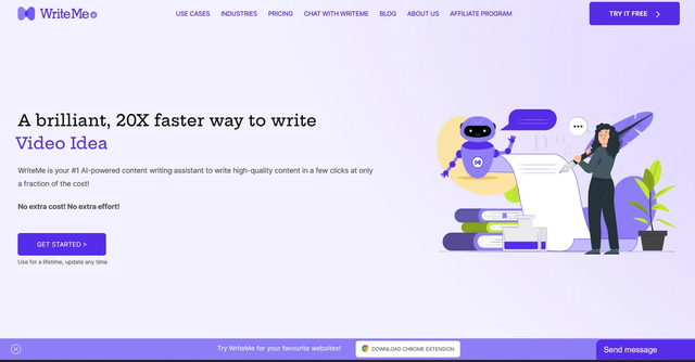 WriteMeAI - A brilliant and faster way to write