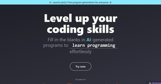 Hackerman.AI - Offers interactive learning through code snippets with gaps, enabling hands-on experience and mastery.