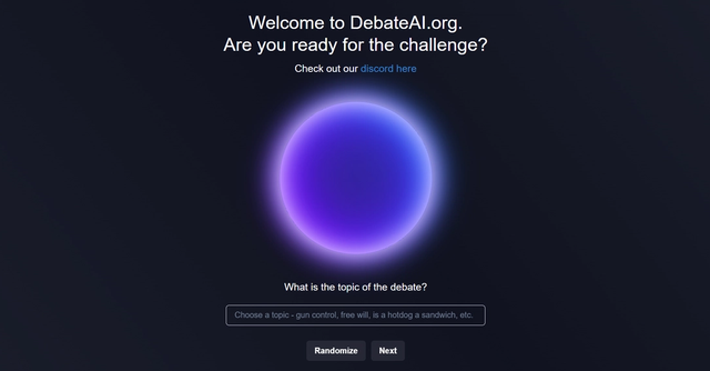 DebateAI - Enhance users' debating skills by providing practice debates and helping them improve their argumentation techniques.