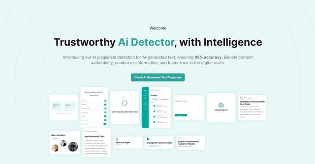 Gptsafe - Detects AI-written content with a high accuracy of 95% and rewrites it to sound more human-like, ensuring authenticity and engagement