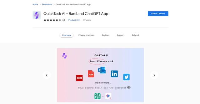 QuickTask AI - Enhances productivity by offering AI text highlighting, automation, summarization, and more.