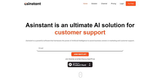 AsInstant - Specializing in marketing and customer support management