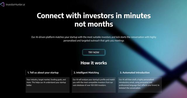 Investor Hunter - Connect startups with suitable investors.
