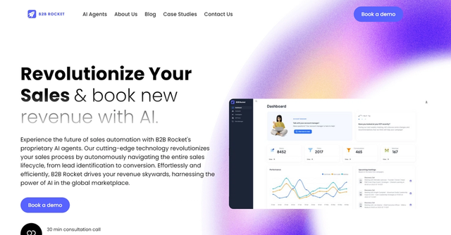 B2b Rocket - B2B Rocket: Revolutionize Your Sales with AI-Powered Success!