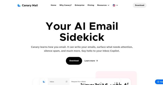 Canary Mail - Email application designed to enhance productivity, streamline email management, and prioritize privacy and security.