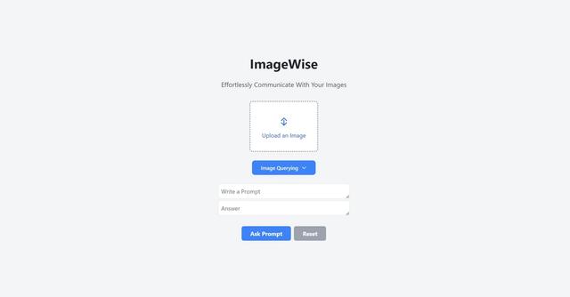 ImageWise - Simplifies communication through images.