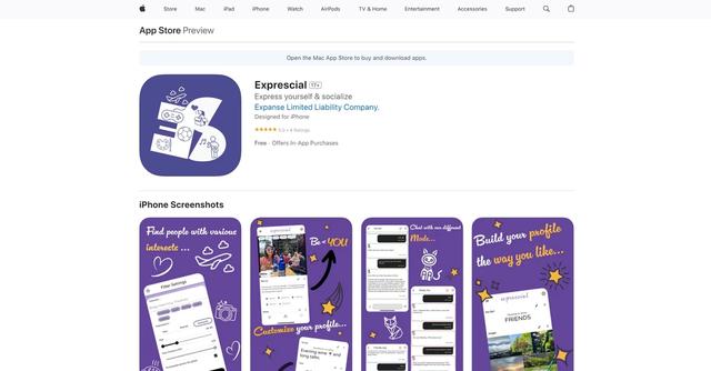 Exprescial - Express yourself and connect with people and groups near you based on your interests