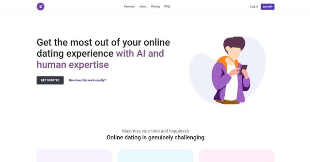 SmallTalk - Online dating experience by combining human expertise and advanced AI technology.