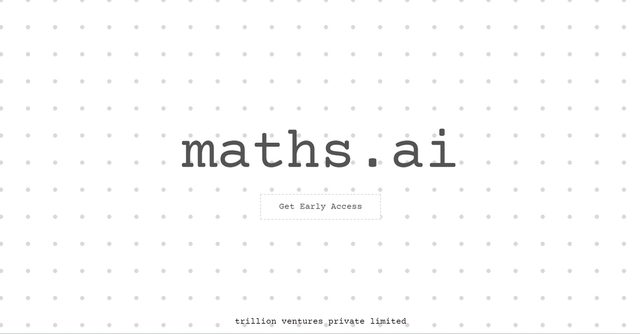 Maths.ai - Geared towards kids aged 6 to 12, it fosters intuitive learning and skill development.