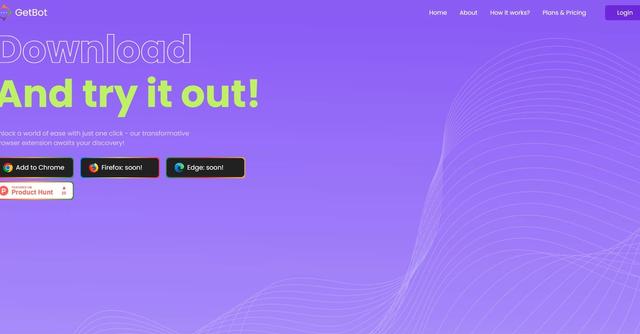 GetBot - Eliminating the need to constantly switch between pages while exploring the web.