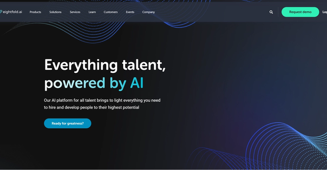 Eightfold - Comprehensive AI recruiting and talent management solutions in the market.