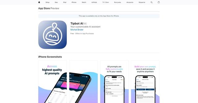 Tipbot AI - Companion for simplifying daily tasks and accessing valuable information.