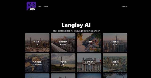 Langley AI - Your Personalized Language Learning Companion