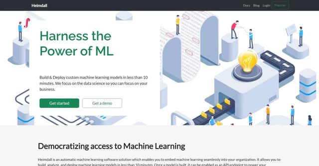 Heimdall - Heimdall streamlines the process of leveraging ML algorithms for various applications.