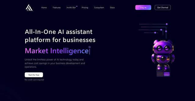 INVT AI - Blockchain consultancy tool that harnesses the power of artificial intelligence.