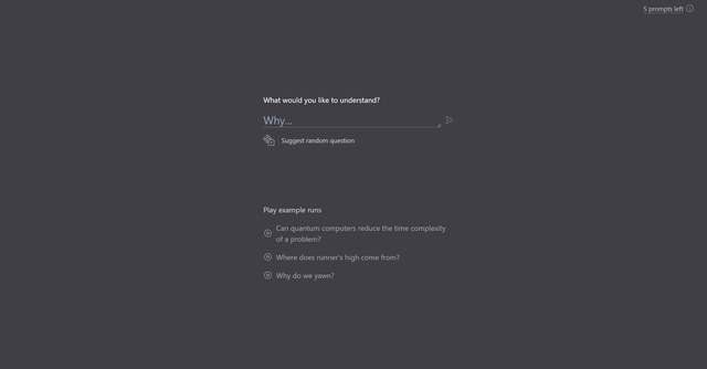 WhyBot - AI-powered tool designed to provide insightful and easily understandable responses to a wide range of questions, making complex topics accessible.