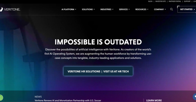Veritone - Leading Enterprise AI Solutions.