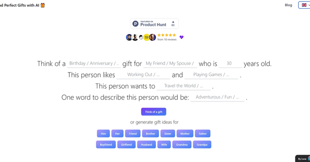 FindGift - Find the perfect gift for your loved ones effortlessly with FindGift