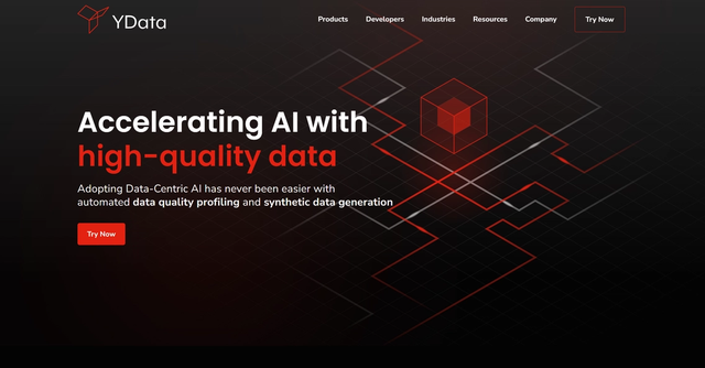 YData - Generate synthetic data, manage data, improve data quality, and build the best datasets for your AI projects with the YData Fabric platform.
