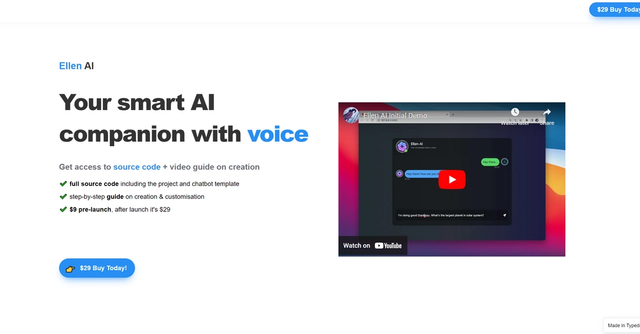 Ellen AI - Your Gateway to a Customizable AI Companion