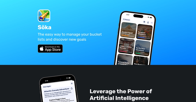 Soka - Effortless Bucket List Management with AI-Powered Recommendations