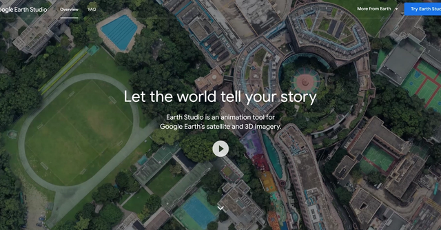 Google Earth Studio - Elevate Your Content Creation with Dynamic Earth Imagery
